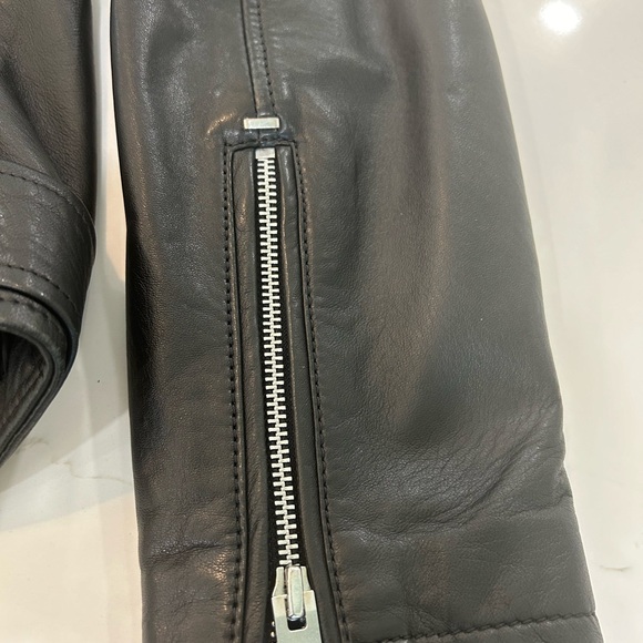 Diesel Black Leather Jacket! - Picture 5 of 16